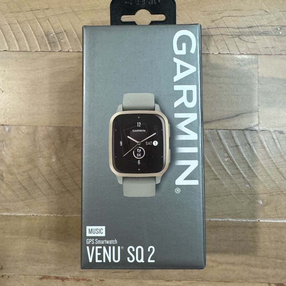 Garmin Venu SQ 2 Smartwatch - Gold/Taupe